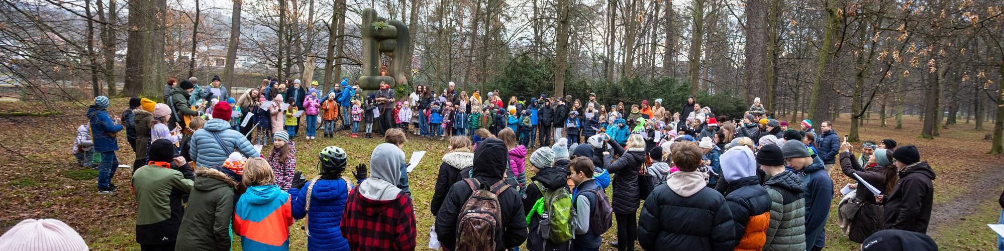 Zimní slavnost školy